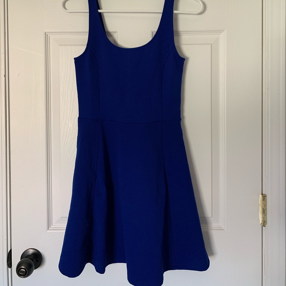 H&M blue bodycon